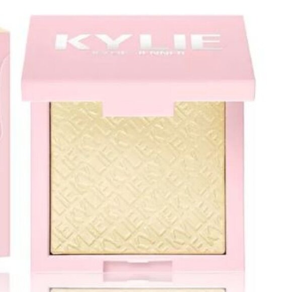 Kylie Cosmetics Kylighter Pressed Illuminating Powder in Quartz NIB - Picture 2 of 5